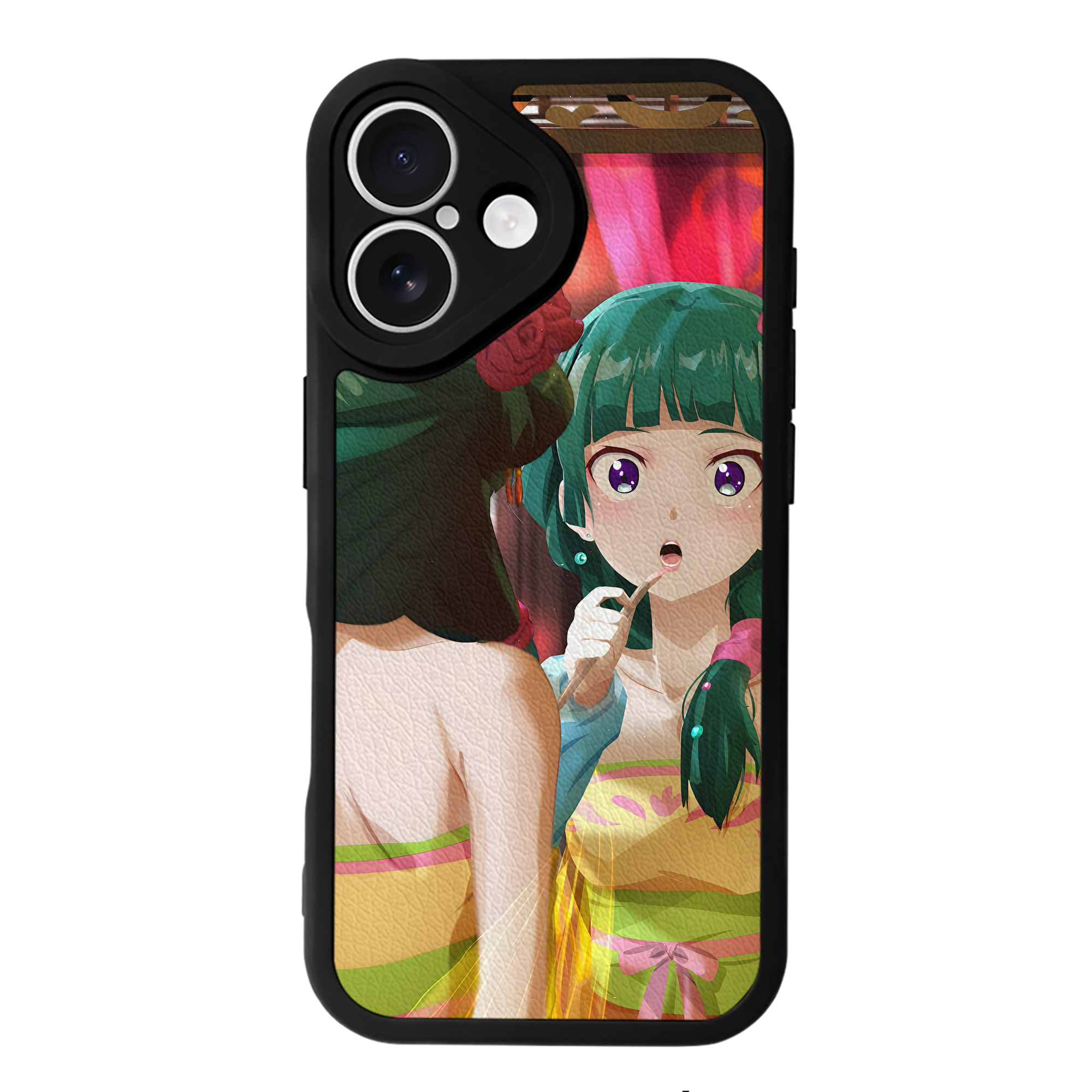 （画像用） 薬屋のひとりごと The Apothecary Diaries 【iPhone 16シリーズ対応】シリコンスマホケース（レザー調） 材質：シリコン
